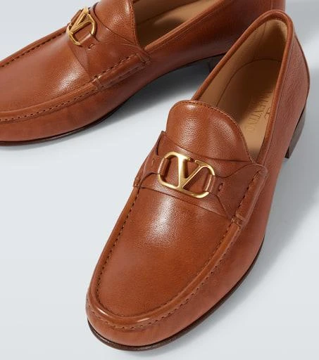 Valentino VLogo leather loafers 3
