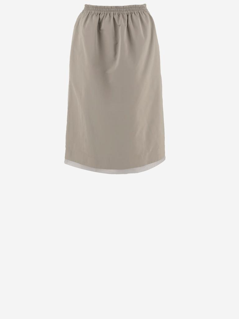 Carven Silk Blend Skirt