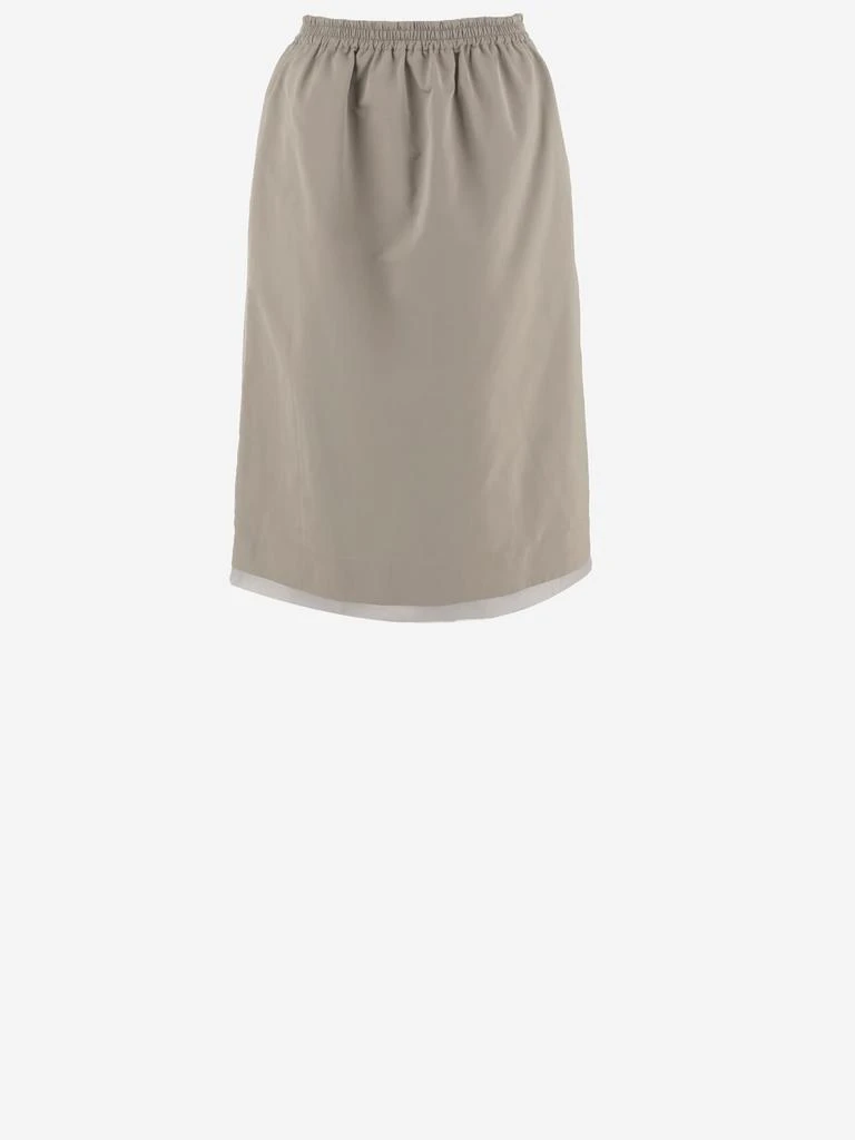 Carven Silk Blend Skirt 2