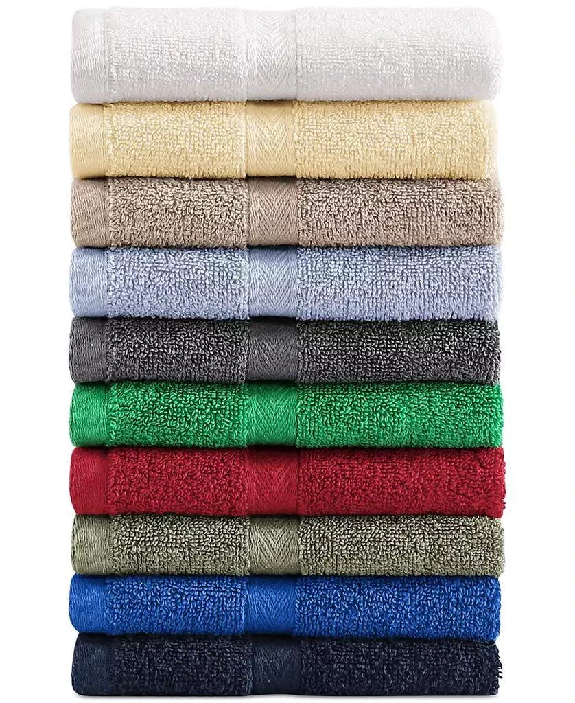 Tommy Hilfiger Modern American Solid Cotton Bath Towel, 30" x 54" 9