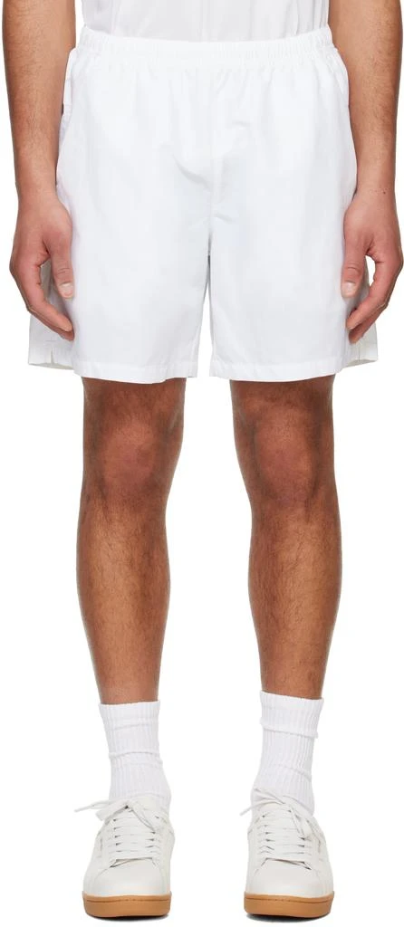 Fred Perry White On Court Shorts 1