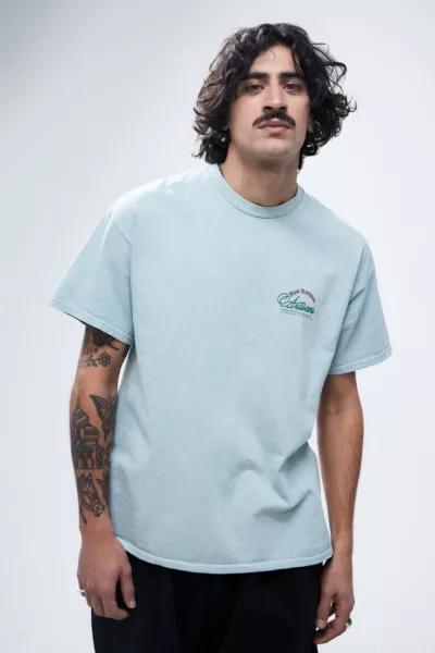 Urban Outfitters UO Light Blue Floral Horizon Tee