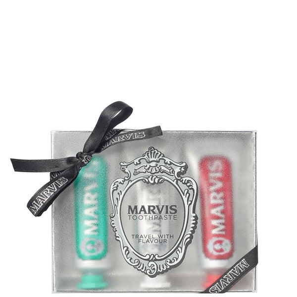 Marvis Marvis Travel Flavour Toothpaste Trio 3 x 25ml