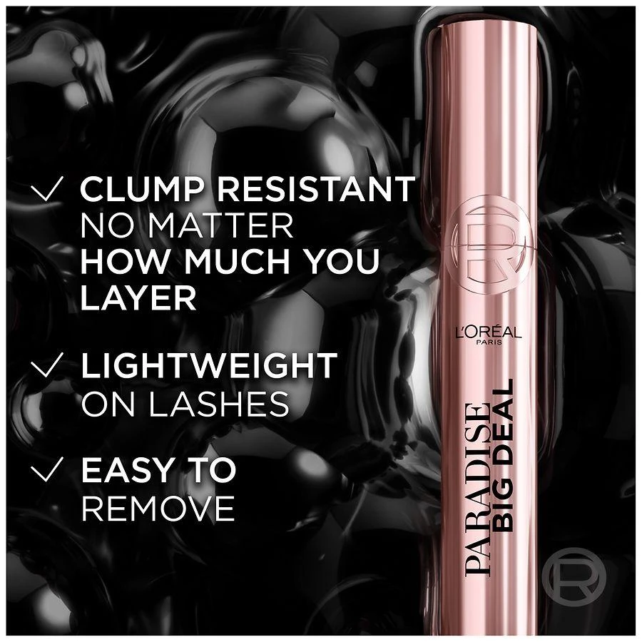 L'Oreal Paris Big Deal Mascara Washable, Buildable 8