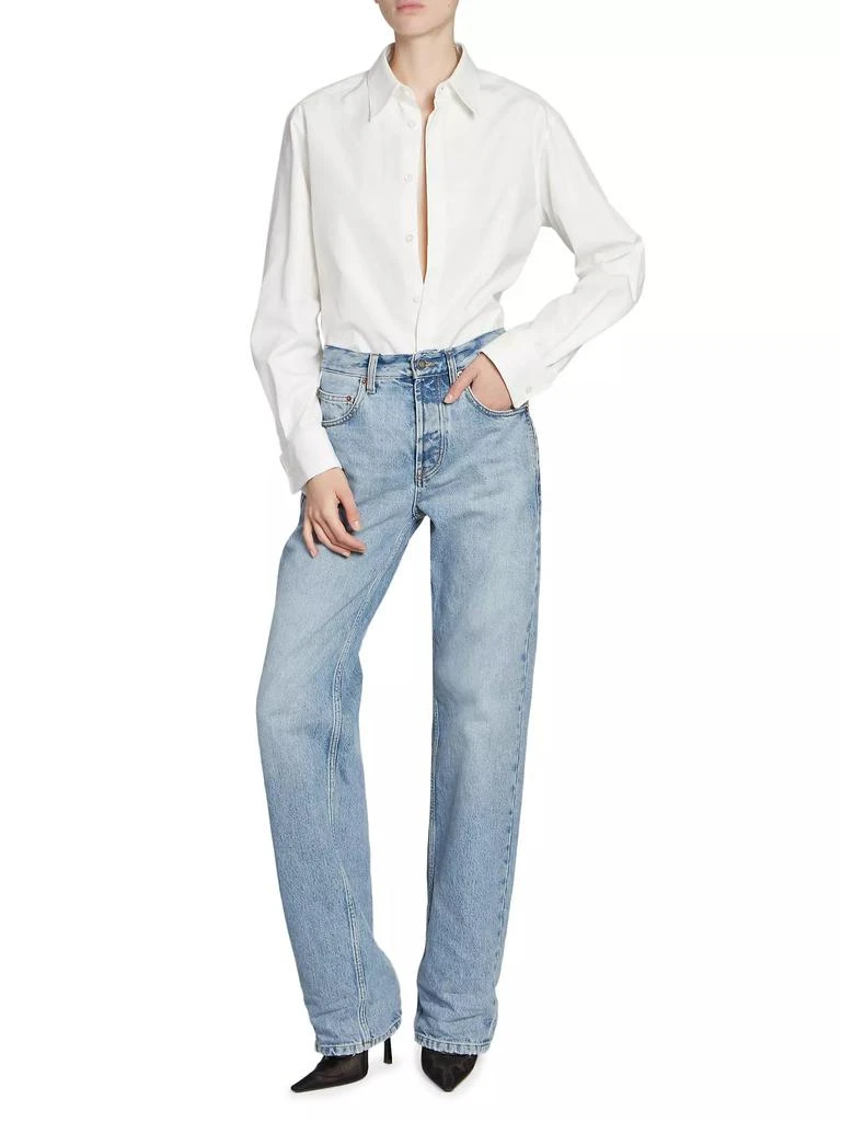 Yves Saint Laurent Long Baggy Jeans in Denim 3