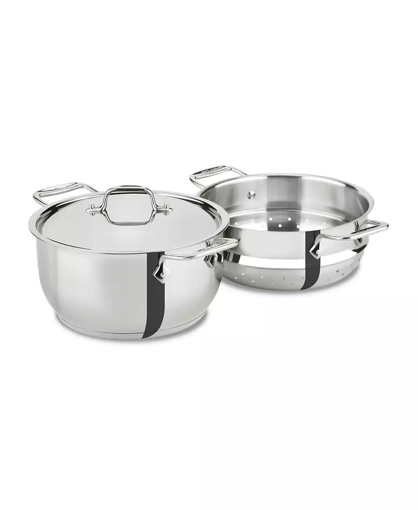 All-Clad Stainless Steel 5 Qt. Covered Multi Pot with Steamer Insert 3