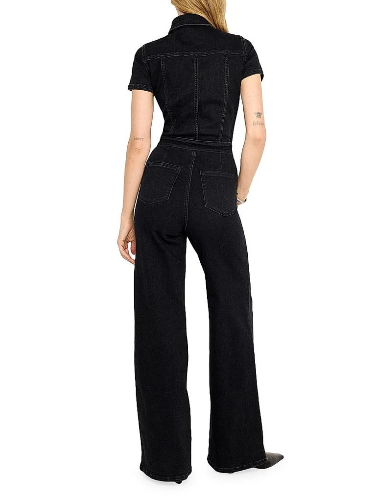 Good American Fit For Success Denim Jumpsuit 5