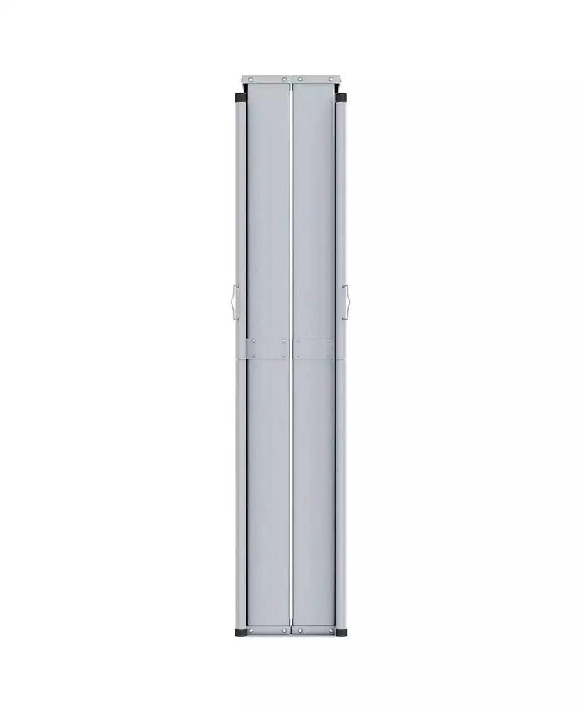 vidaXL Side Awning Anthracite Fabric (100% polyester) with PU coating 5