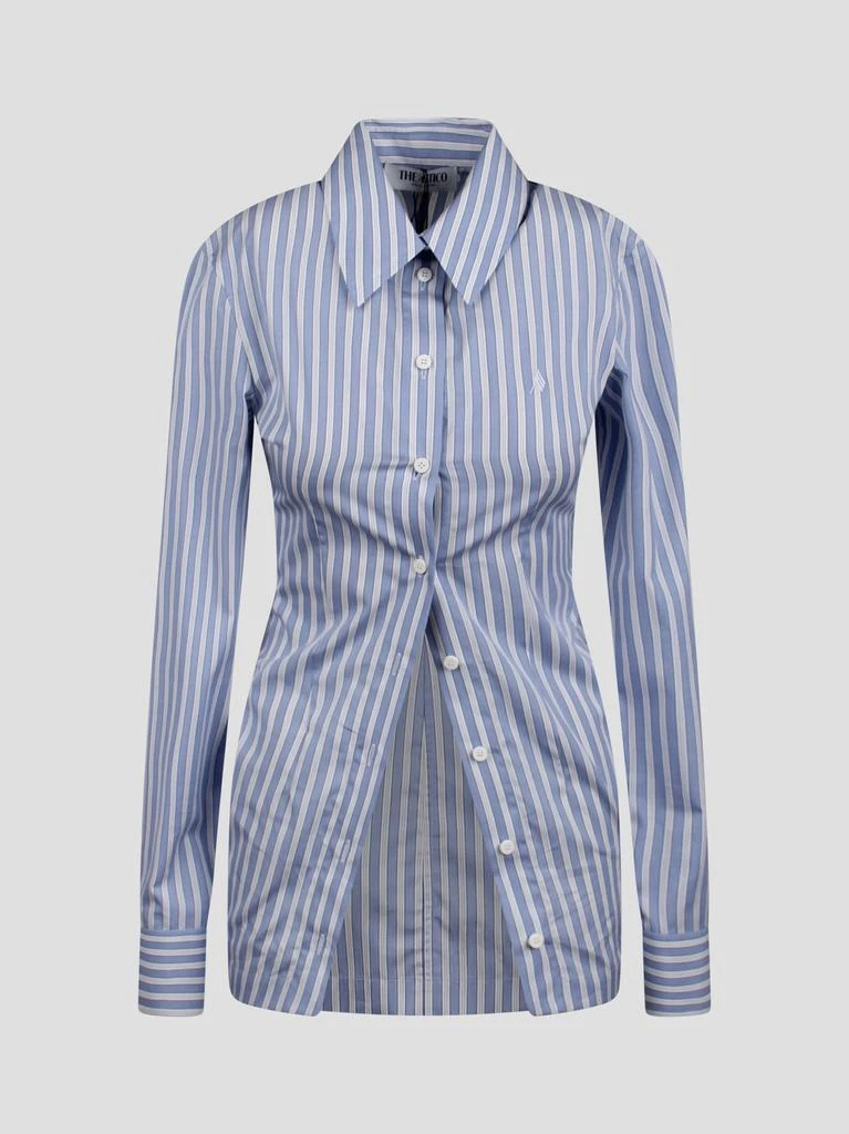 The Attico Striped Shirt 1