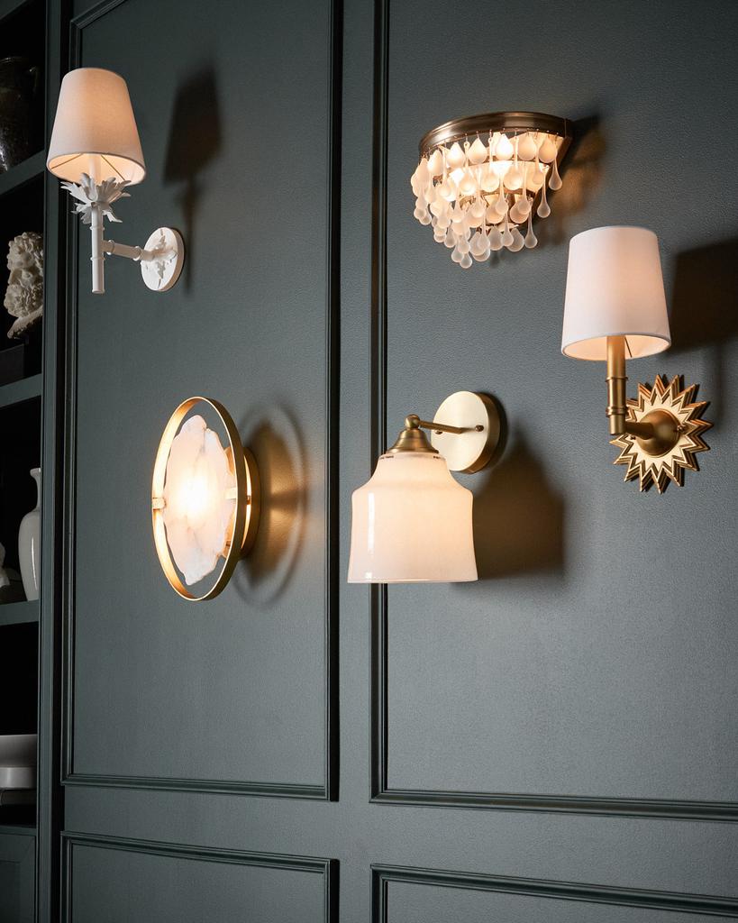 Jamie Young Traditional Glass Sconce