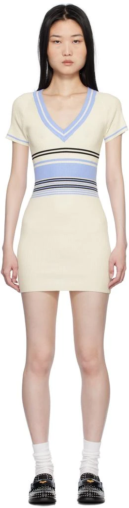 Frankies Bikinis Off-White Uptown Knit Minidress 1