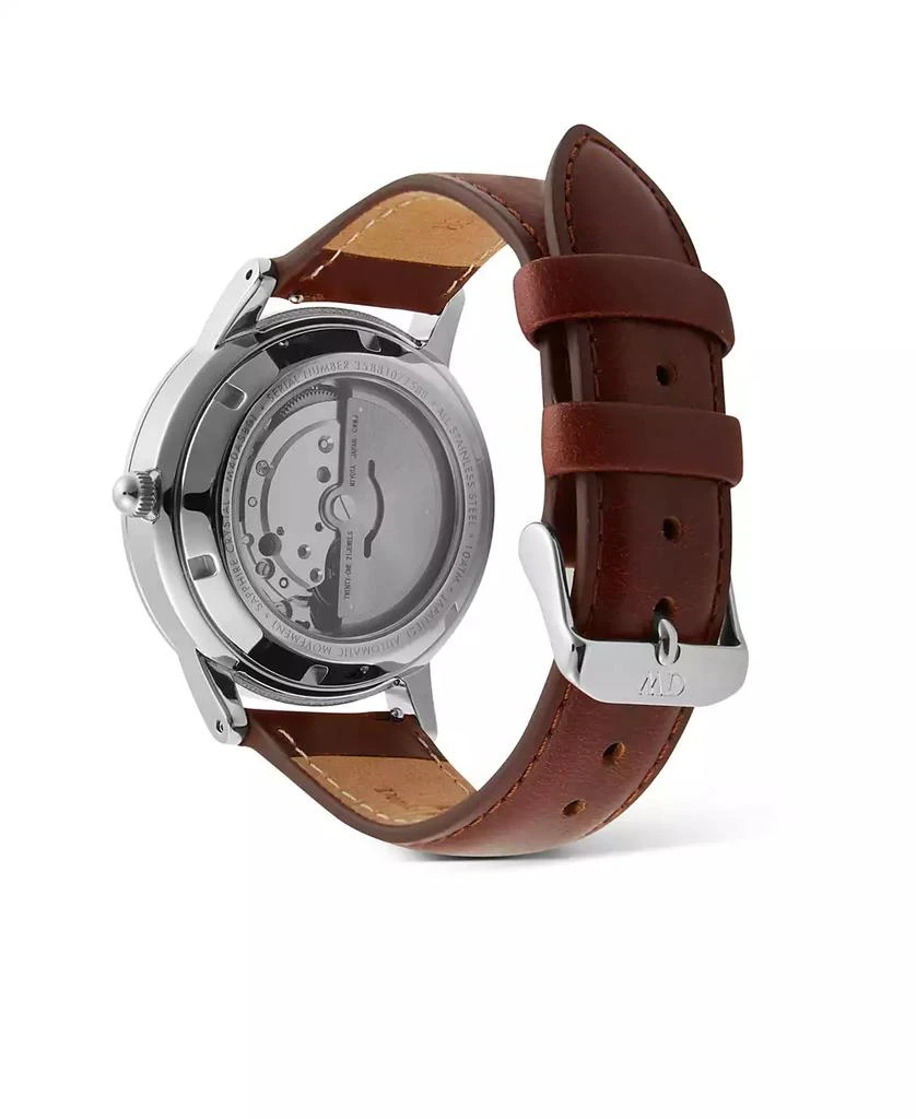 Daniel Wellington Men's Automatic Brown Leather Watch, 40mm 3