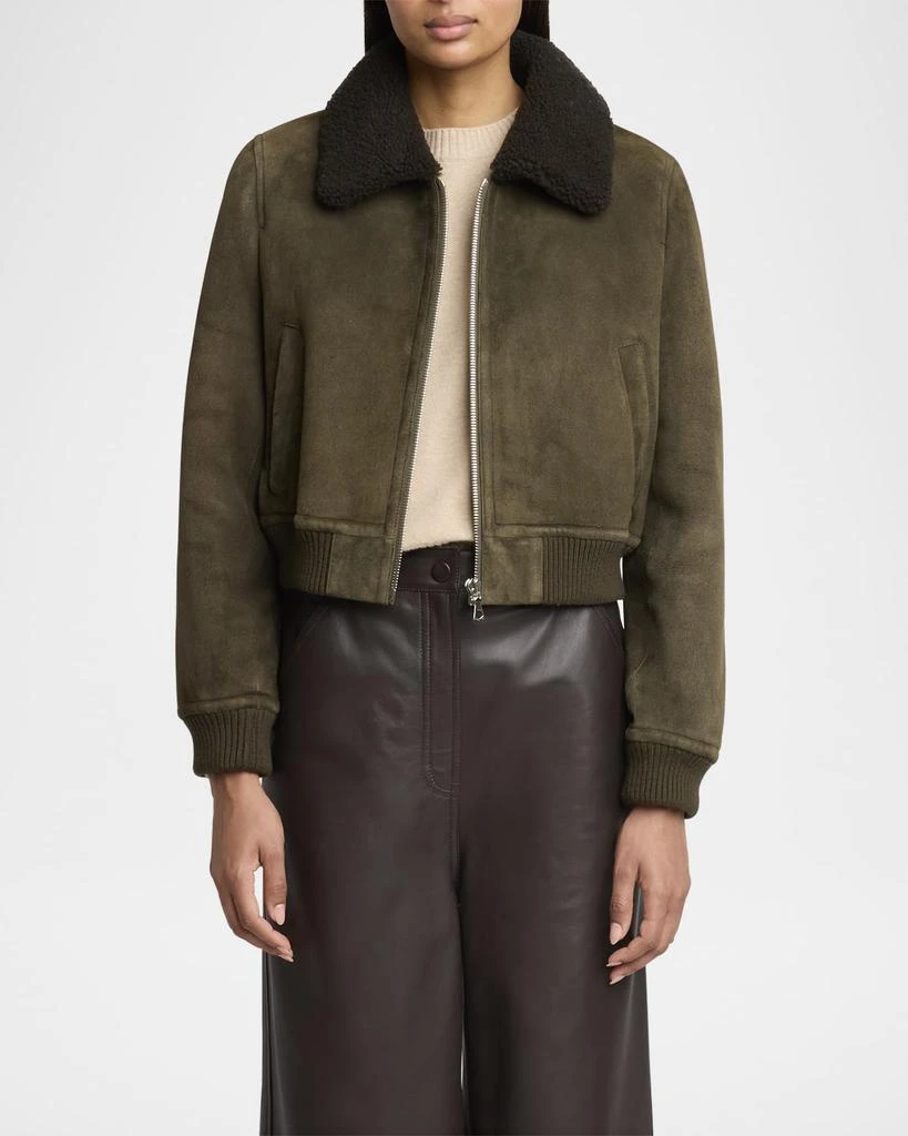 Yves Salomon Shearling Zip Jacket 2