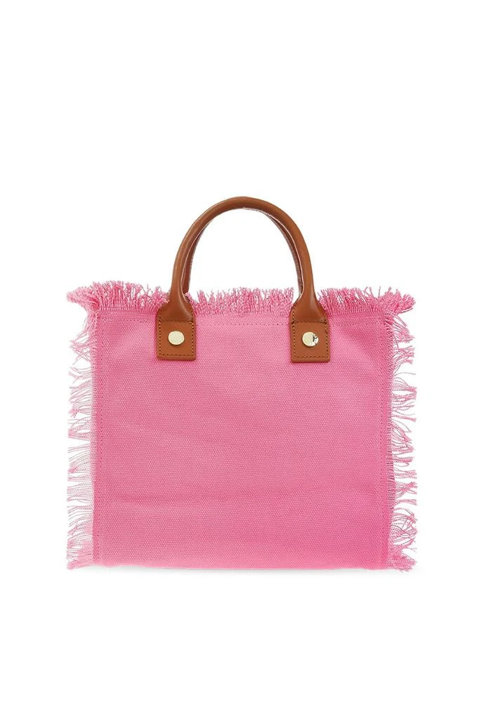 MELISSA ODABASH Melissa Odabash Fringed Handle Tote Bag 5