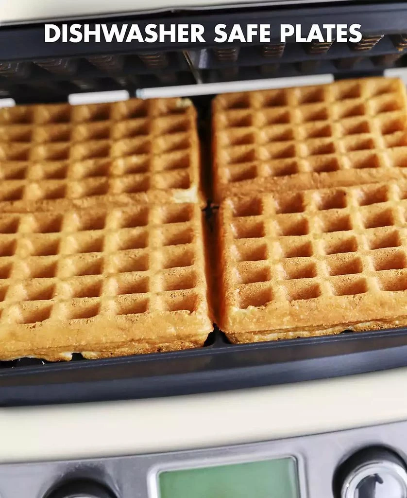 Greenpan Elite 4-Square Nonstick Belgian & Regular Waffle Maker 9