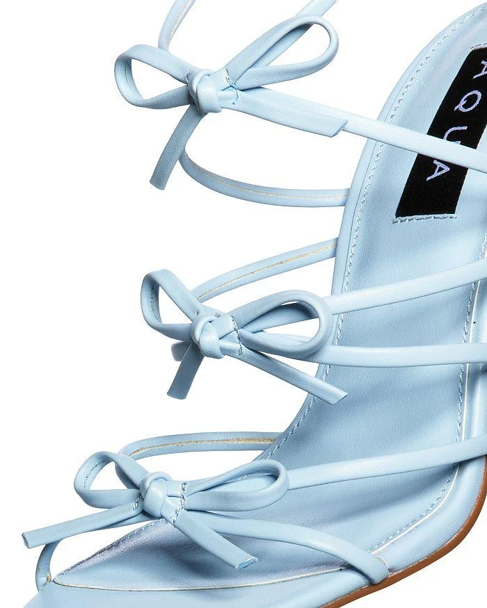 AQUA Women's Danni Bow Sandals - Exclusive 5