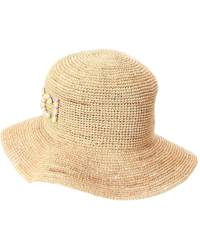 Gucci Logo Straw Hat 2