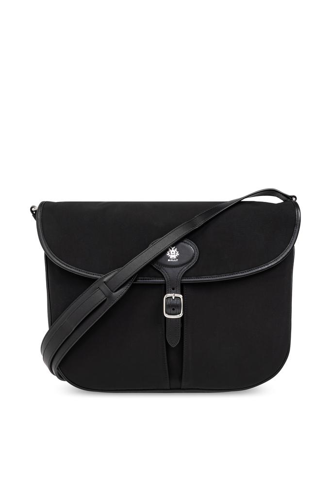 稀少 BALLY(バリー) Casbah Stripe-Strap Leather Crossbody Bag Bally Casbah Stripe-Strap Leather Crossbody Bag - Shoulder