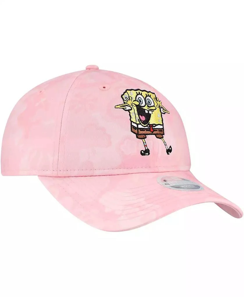 New Era Women's Light Pink SpongeBob SquarePants Adjustable Hat 3