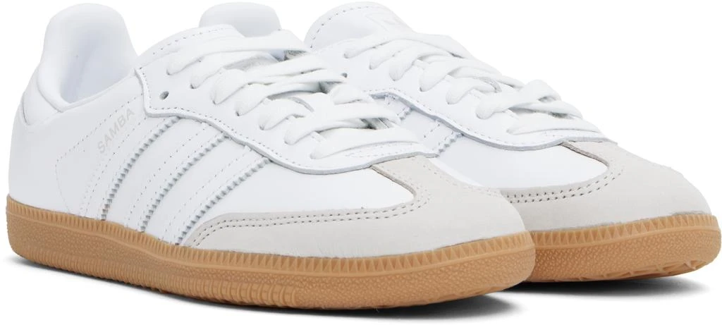 Adidas White Samba OG Sneakers 4