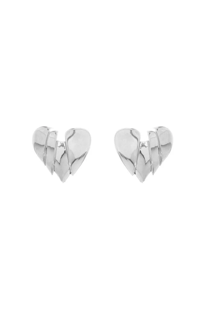 Amina Muaddi heartbreaker earrings 2