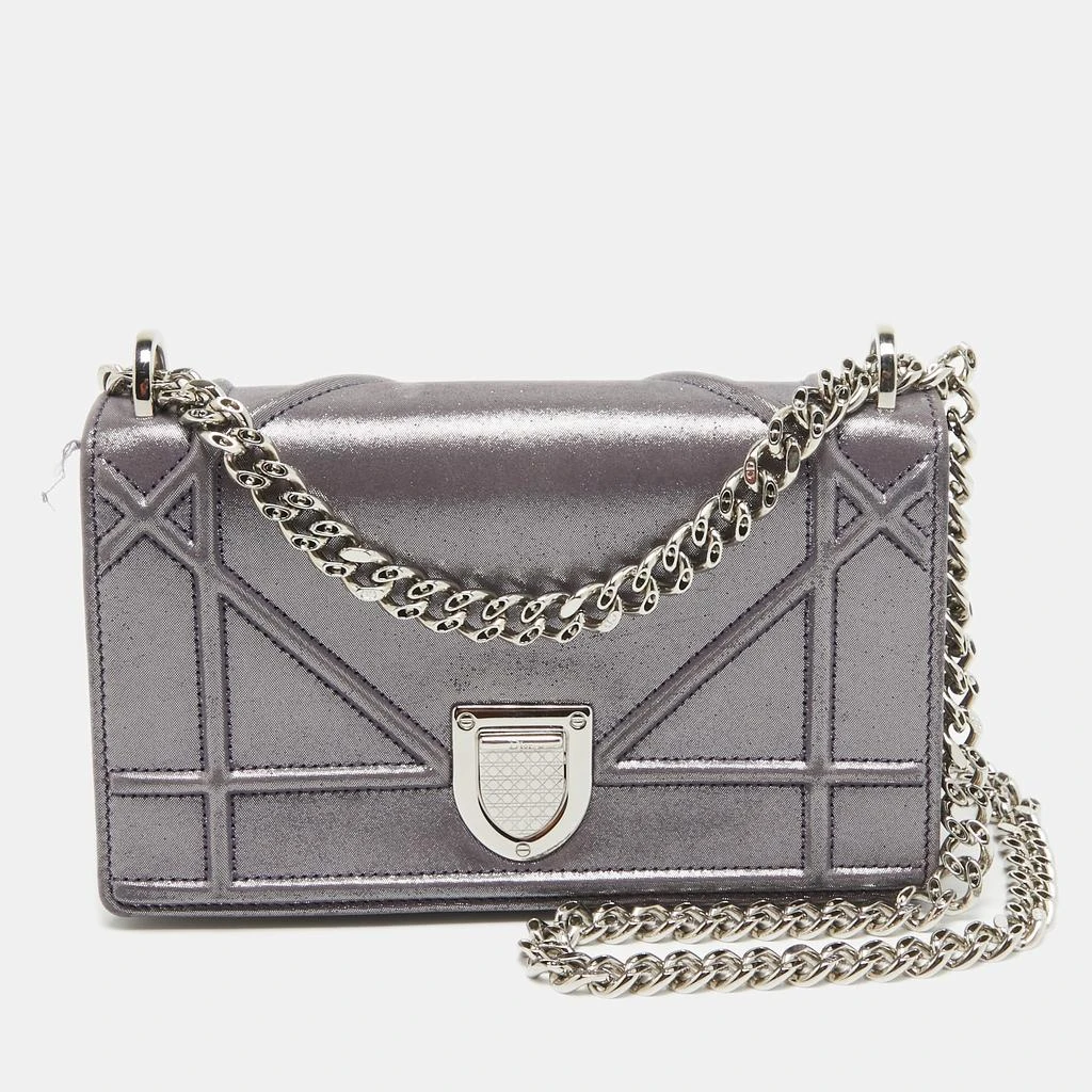 Dior Iridescent Leather ama Wallet On Chain 1