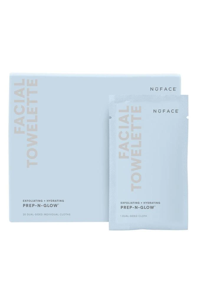 NuFACE® Prep-N-Glow® Facial Towelettes 3