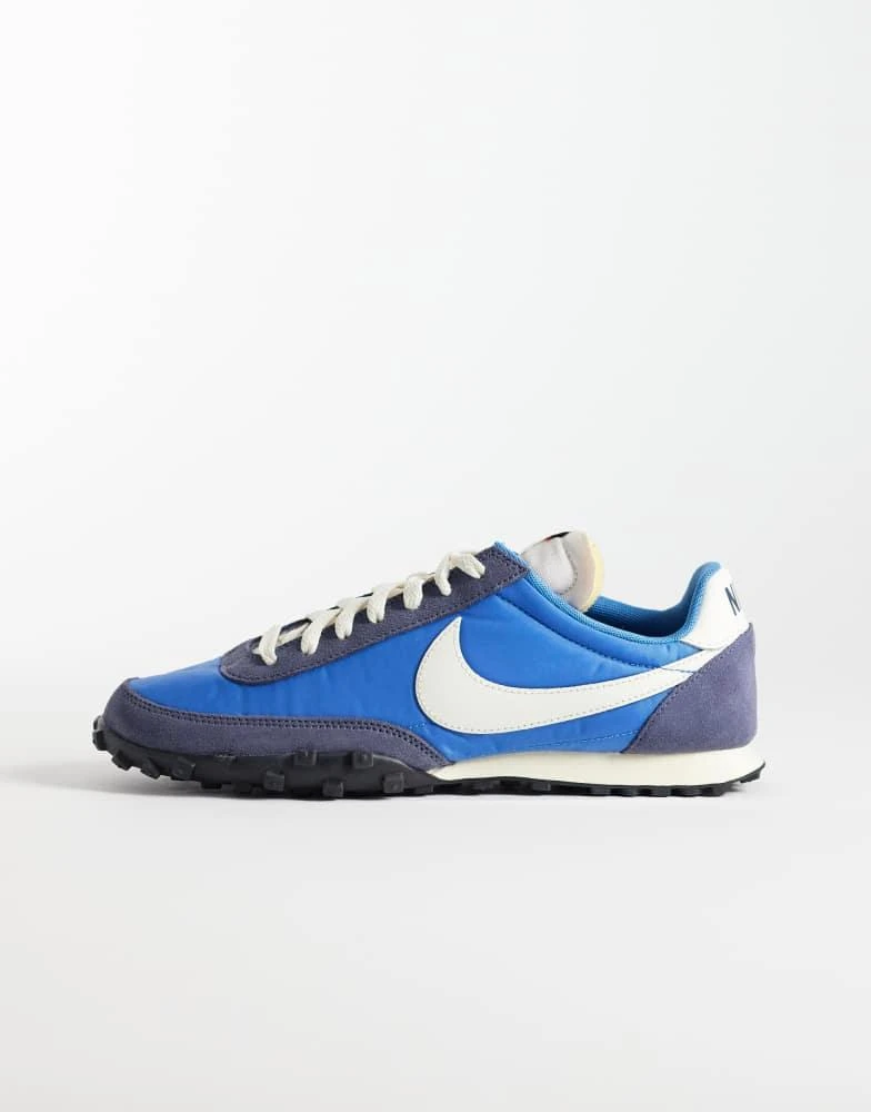 NIKE Nike Waffle Racer trainers in blue and white