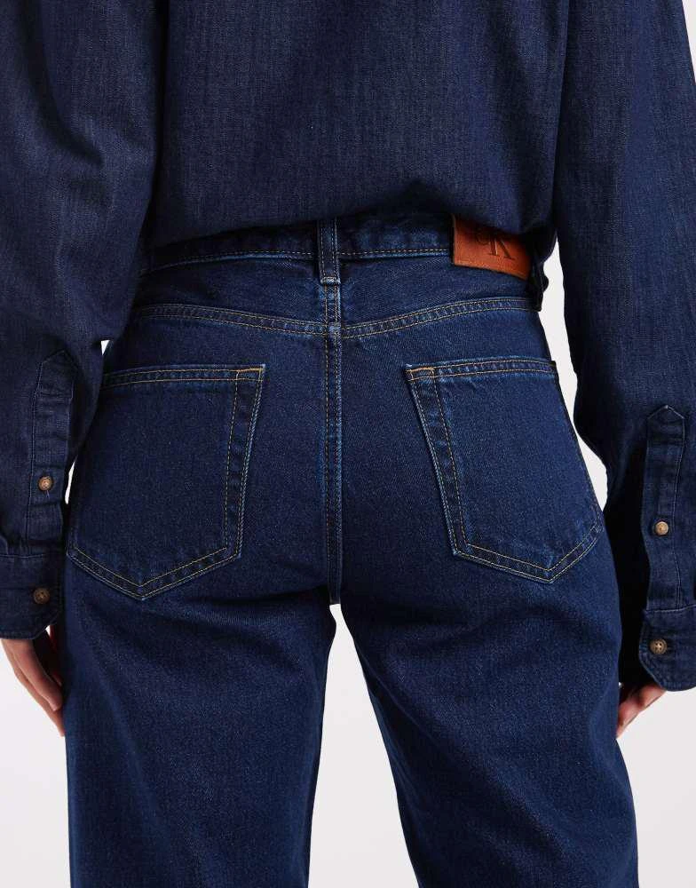 Calvin Klein Calvin Klein Jeans signature 90s straight jeans in true indigo 4