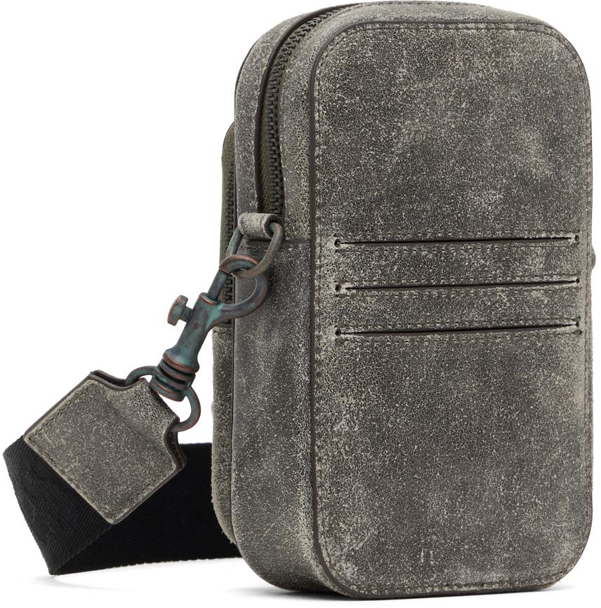Vivienne Westwood Gray Phone Crossbody Pouch - BeyondStyle