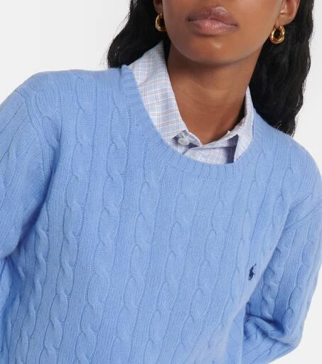 Ralph Lauren Julianna cable-knit wool and cashmere sweater 5
