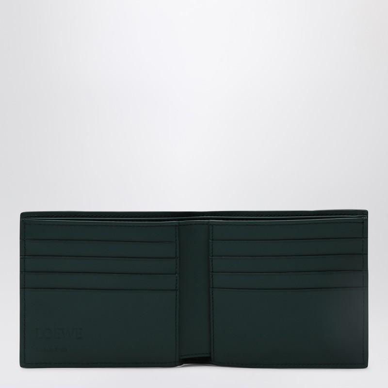 Loewe Green Puzzle bi-fold wallet