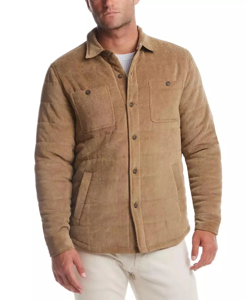 Weatherproof Vintage Men's Corduroy Button-Front Quilted Jacket 1