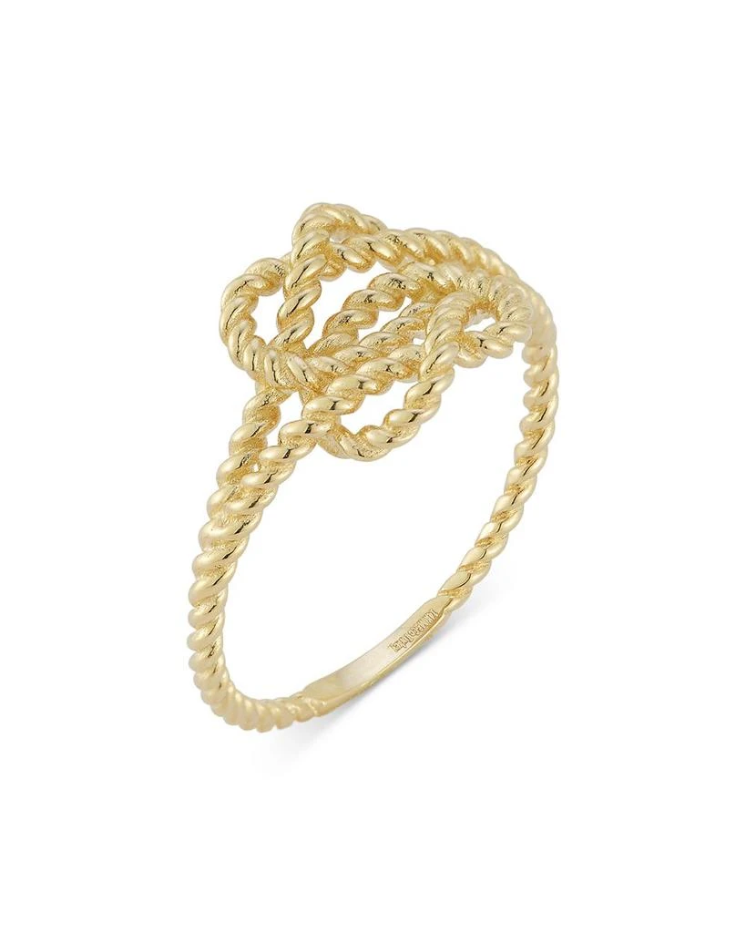 Moon & Meadow 14K Yellow Gold Knot Ring 1