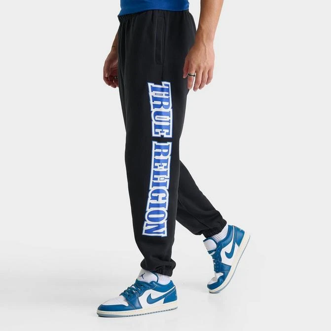 True Religion Men's True Religion Icon Exaggerated Graphic Jogger Pants 1