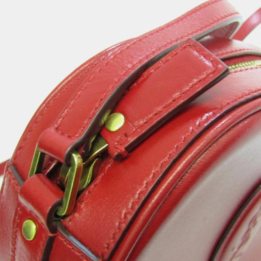 Yves Saint Laurent Saint Laurent red Leather Le 61 Camera Bag  6