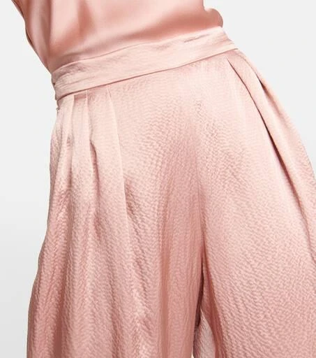 Max Mara Bridal Uncino pleated wide-leg pants 4