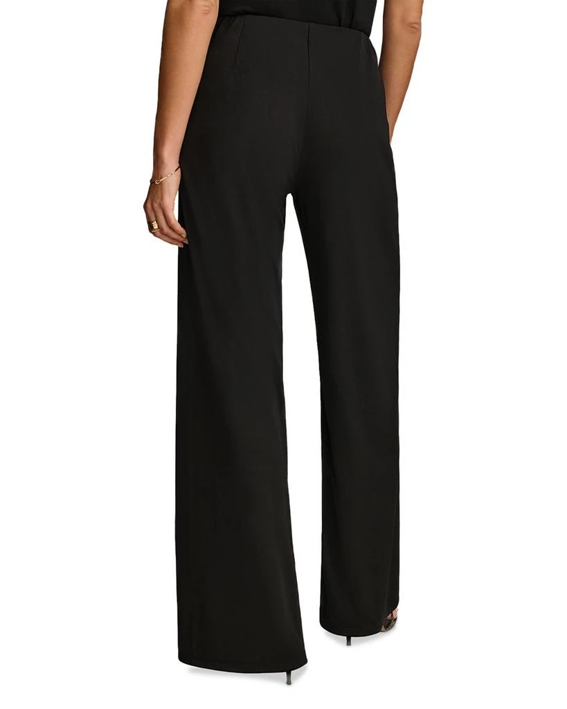 Donna Karan Flat Front Wide Leg Pants 3