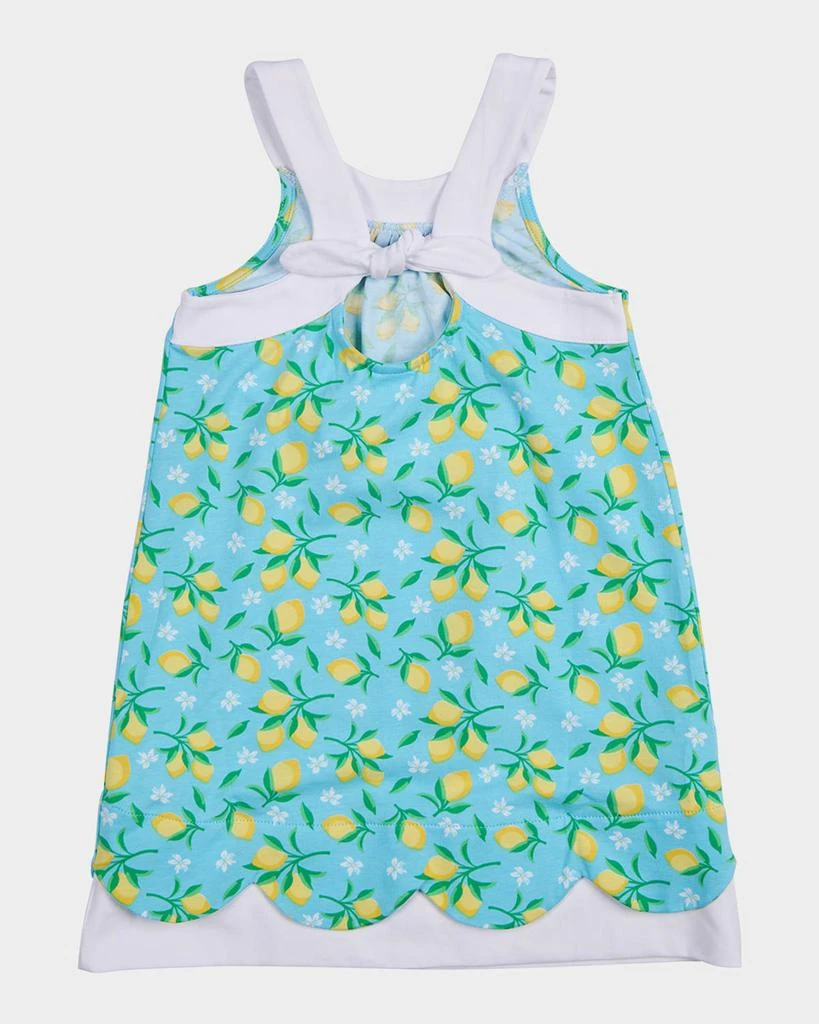 Florence Eiseman Girl's Sleeveless Lemon-Print Dress, Size 2-6 3