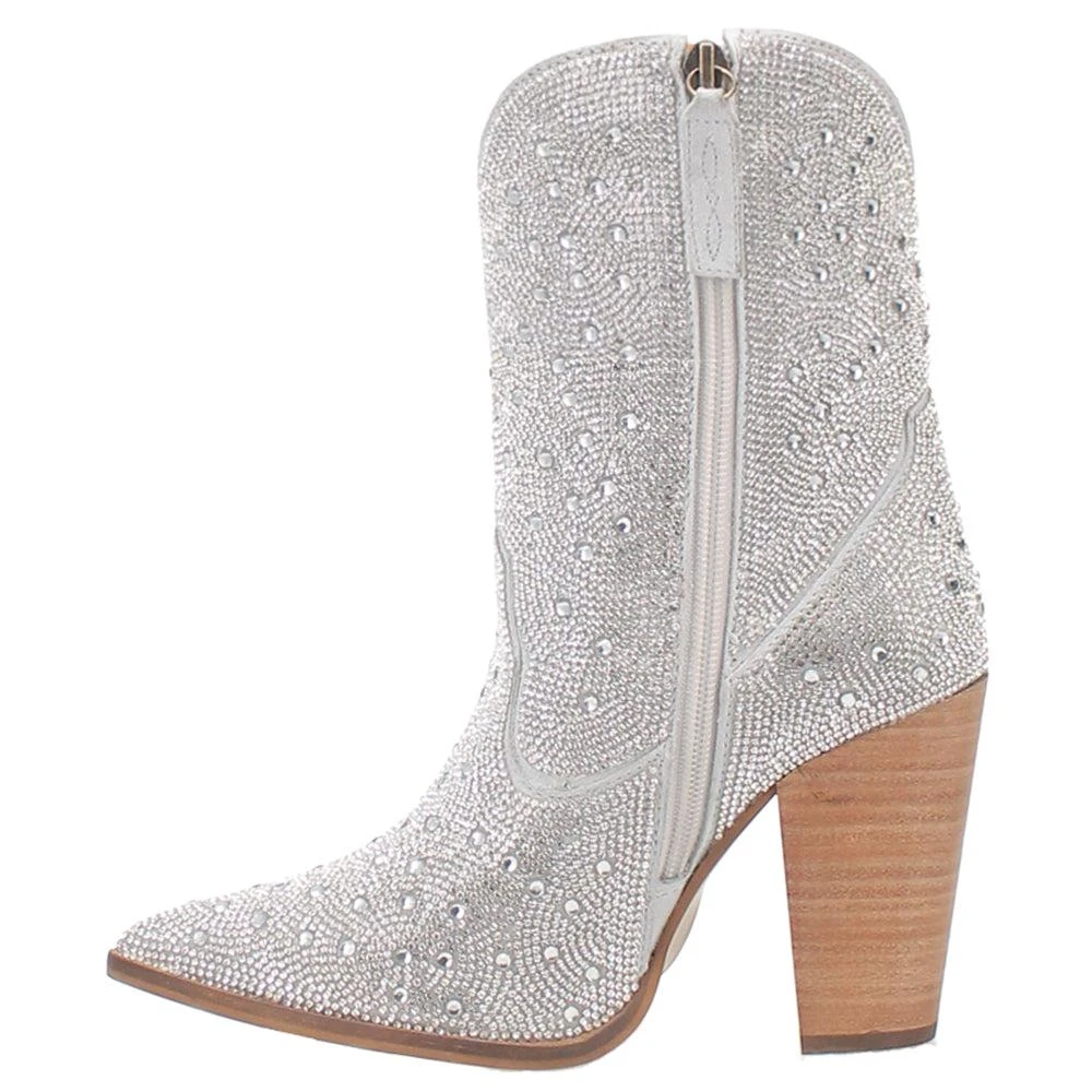 Dingo Rhinestone Cowgirl Pointed Toe Cowboy Boots 3