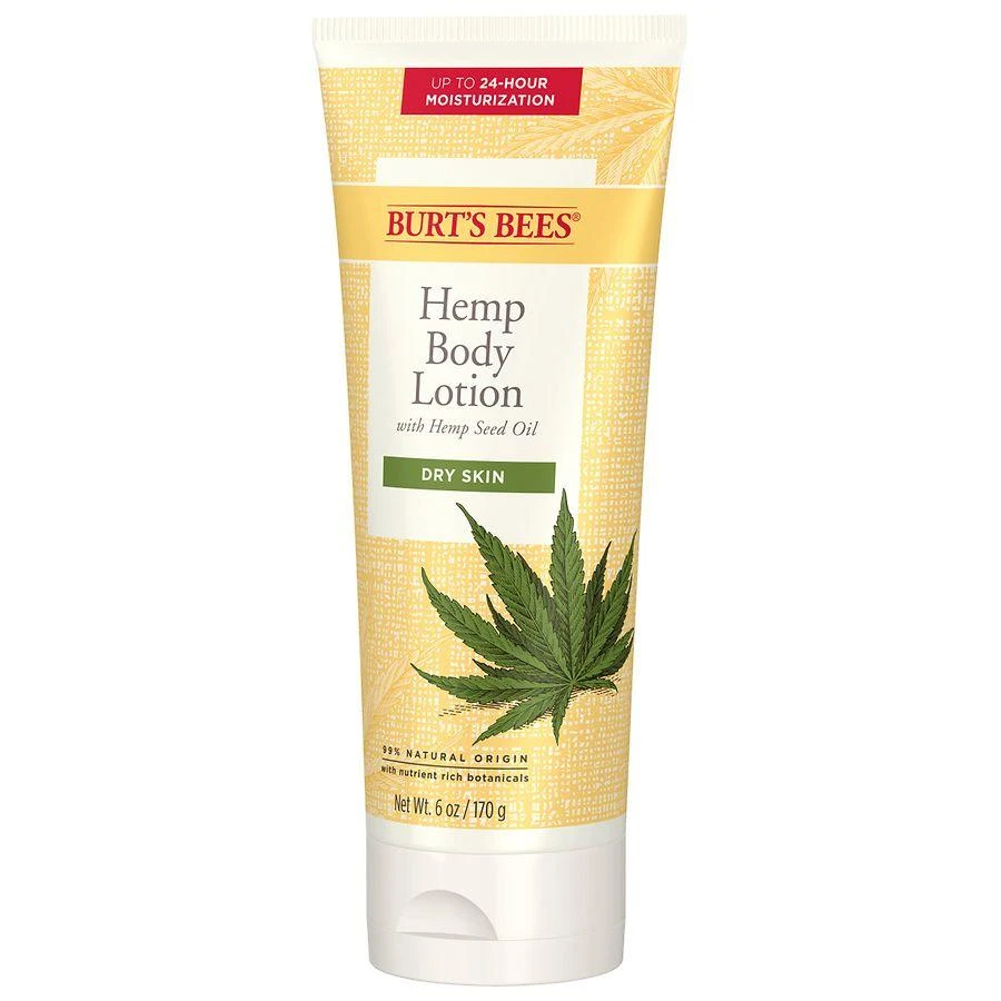 Burt's Bees Body Lotion for Dry Skin with Hemp Seed Oil 6