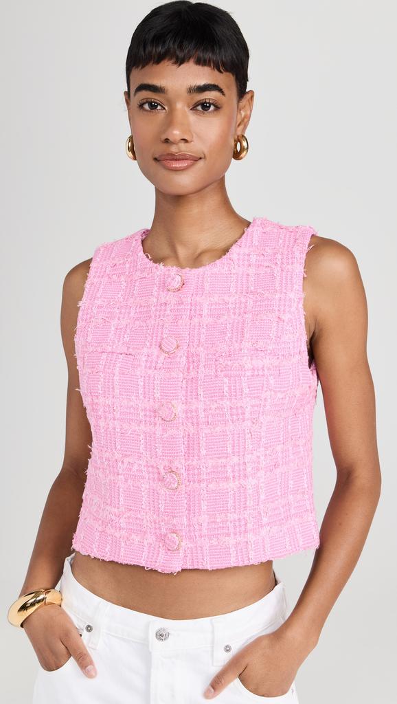 endless rose Tweed Shirt Vest