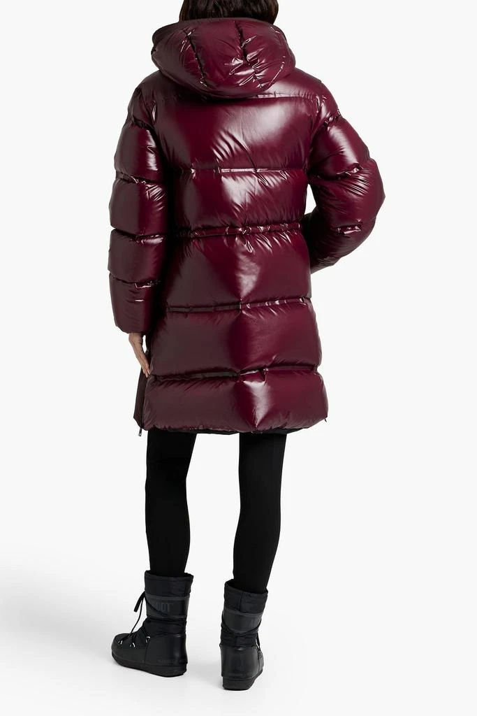 Aztech Mountain Badrutts quilted shell hooded down coat 3