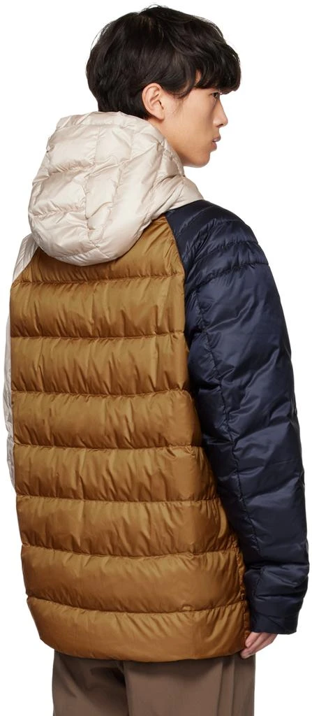 Canada Goose Tan & Navy Legacy Reversible Down Jacket 3