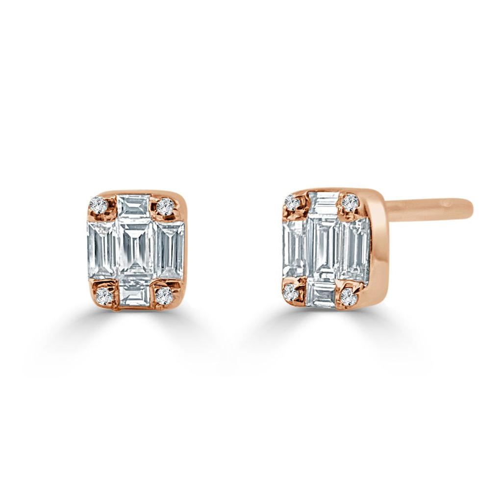 Sabrina Designs 14k Gold & Diamond Stud Earrings