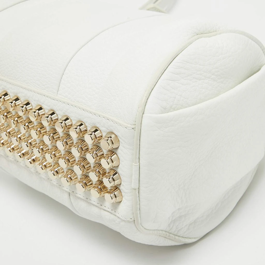 Alexander Wang Alexander Wang White Grained Leather Rocco Bag 13