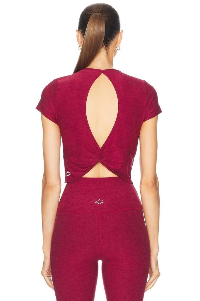 Beyond yoga Beyond Yoga - Featherweight Let Go Twist Back Cropped Top 3