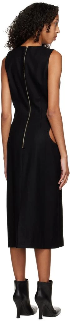 Puppets and Puppets Black Column Hip Cutout Midi Dress 3