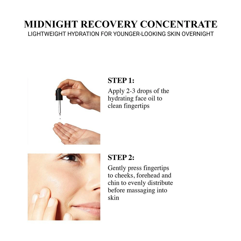 Kiehl's Since 1851 Midnight Recovery Concentrate Moisturizing Face Oil, 3.4-oz. 6