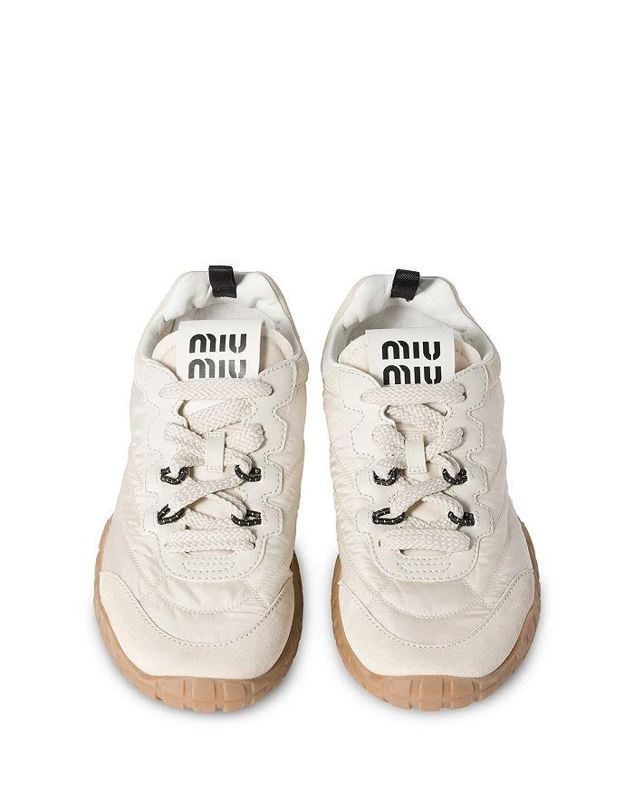 Miu Miu Women
s Allacciate Sneakers 3
